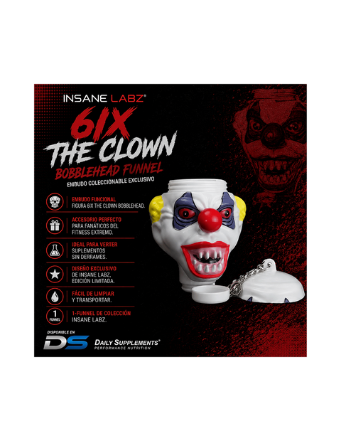 Funnel Ins 6ix The Clown Bobblehead