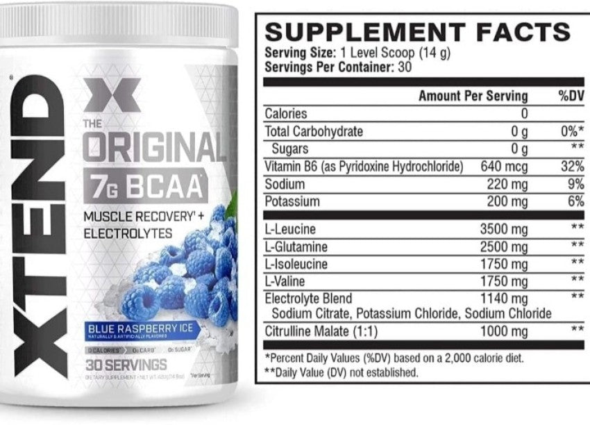 Scivation Xtend (30 Serv) Blue Raspberry