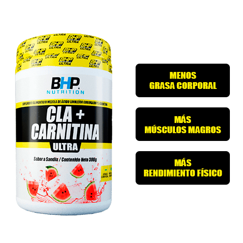 Bhp Cla+Carnitina 30 Serv Sandia