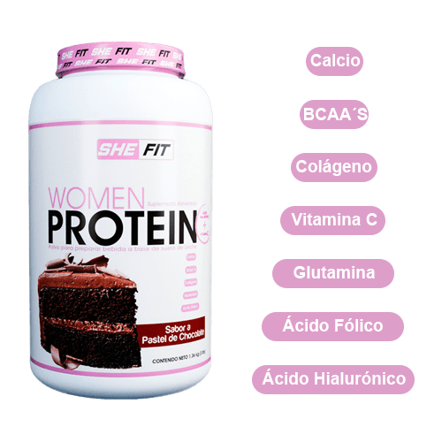 Bhp She Fit Woman Protein 3 Lbs Pastel De Chocolate