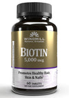 Windmill Health Products Biotin 5000 Mcg 60ct