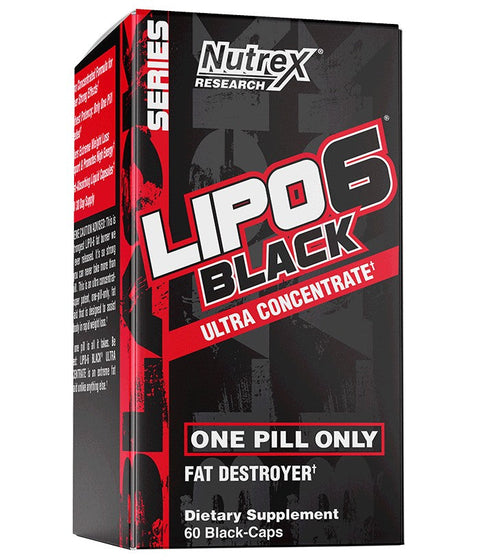 Nutrex Nt Lipo 6 Black Uc 60 Cápsulas Rojo