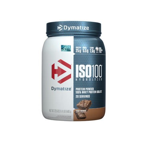 DYMATIZE NUTRITION Dymatize Nutrition Dym Iso 100 1.4 Lbs 20 Servicios Fudge Brownie
