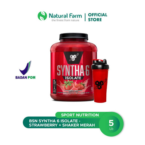 BSN Syntha-6 Isolate 4 Lbs Strawberry