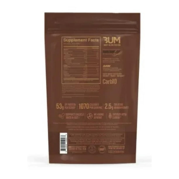 Raw Cbum Mass Gainer 12 Lbs Chocolate