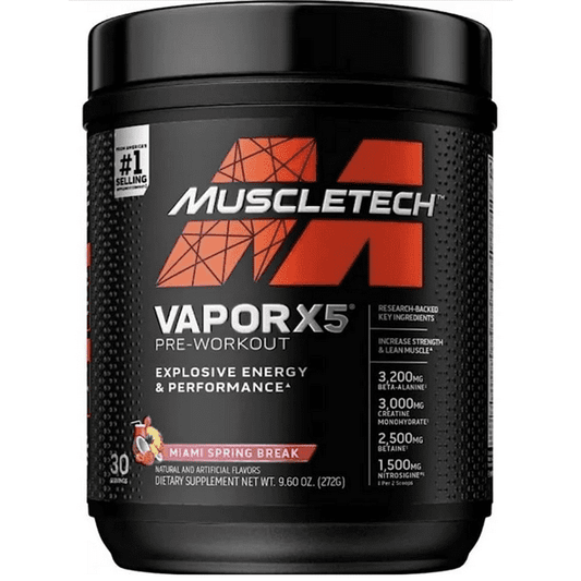 MUSCLETECH Muscletech Vapor X5 30 Servicios Miami Spring Break