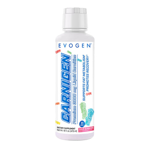 EVOGEN NUTRITION Evogen Nutrition Evo Carnigen Liquid 16 Oz Sour Gummies