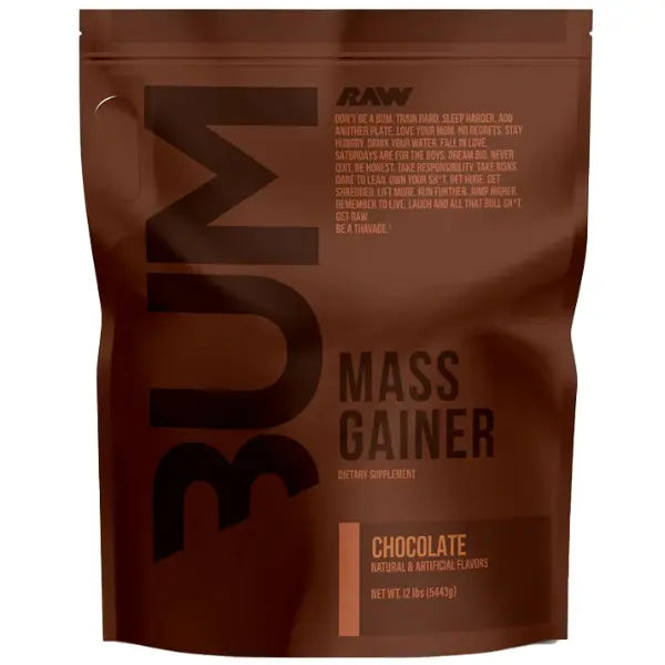 Raw Cbum Mass Gainer 12 Lbs Chocolate