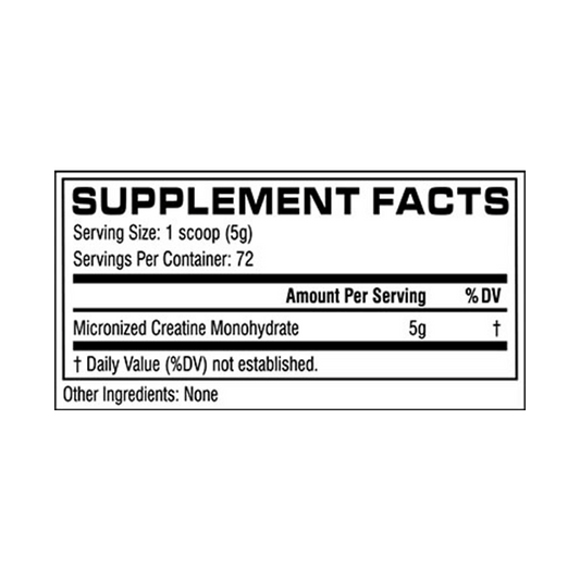 Cellucor Creatine Performance 72 Serv Unflavored