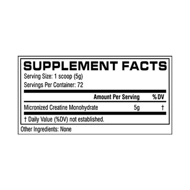 Cellucor Creatine Performance 72 Serv Unflavored