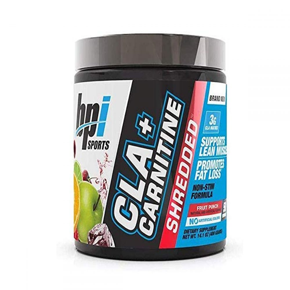 Bpi Cla+Carnitine Shredded 50 Serv Fruit Punch