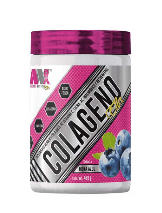 Advance Nutrition – Adv Colageno Hidrolizado Ella 450 g Mora Azul