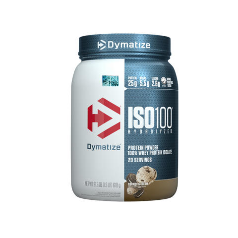 DYMATIZE NUTRITION Dymatize Nutrition Dym Iso 100 1.4 Lbs 20 Servicios Cookies And Cream