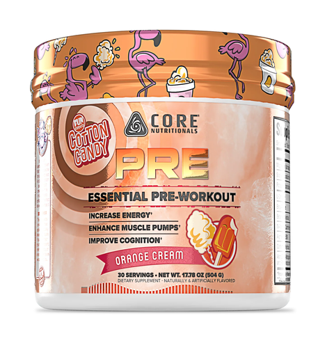 Core Essential Pre-workout 30 Servicios Orange Cream
