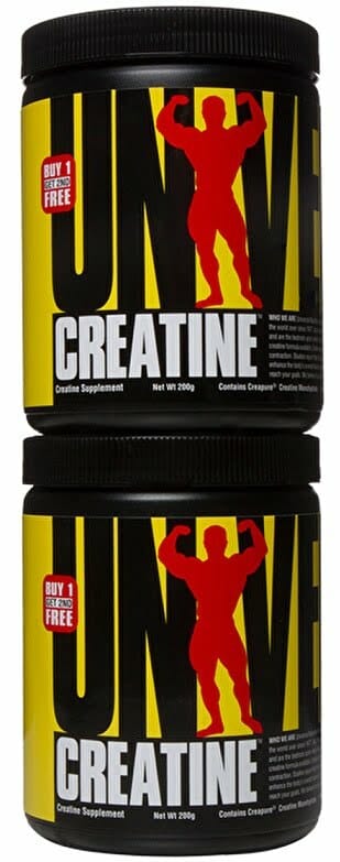 Universal Nutrition Creatine Powder 200 Grs (Paq De 2 Pzas)