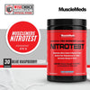 Musclemeds Nitrotest 30 Servicios Blue Raspberry