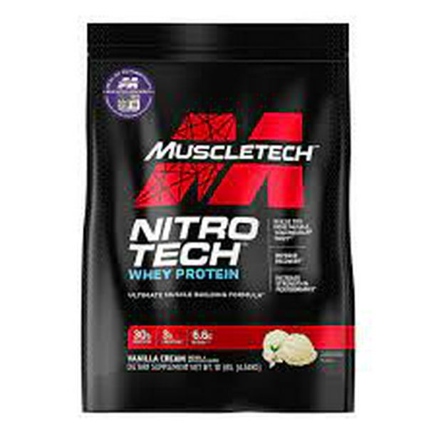 Muscletech Nitro Tech Whey 10 Lbs Vainilla