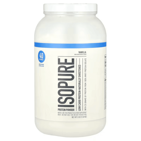 NATURES BEST Natures Best Nb Isopure Low Carb 3 Lbs Natural Vainilla