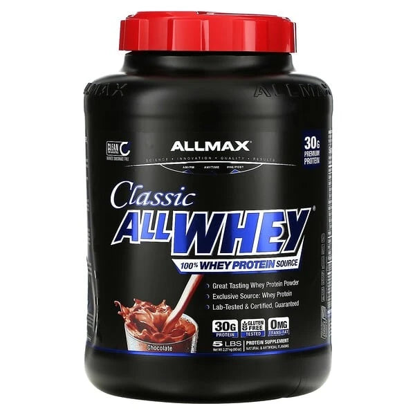 ALLMAX Allmax Almx All Whey Classic 5 Lbs Chocolate