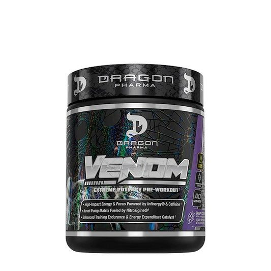 Dragon Pharma Venom 40 Serv Grape Crush