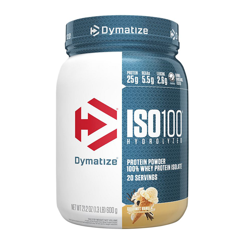 DYMATIZE NUTRITION Dymatize Nutrition Dym Iso 100 1.3 Lbs 20 Servicios Vainilla Gourmet