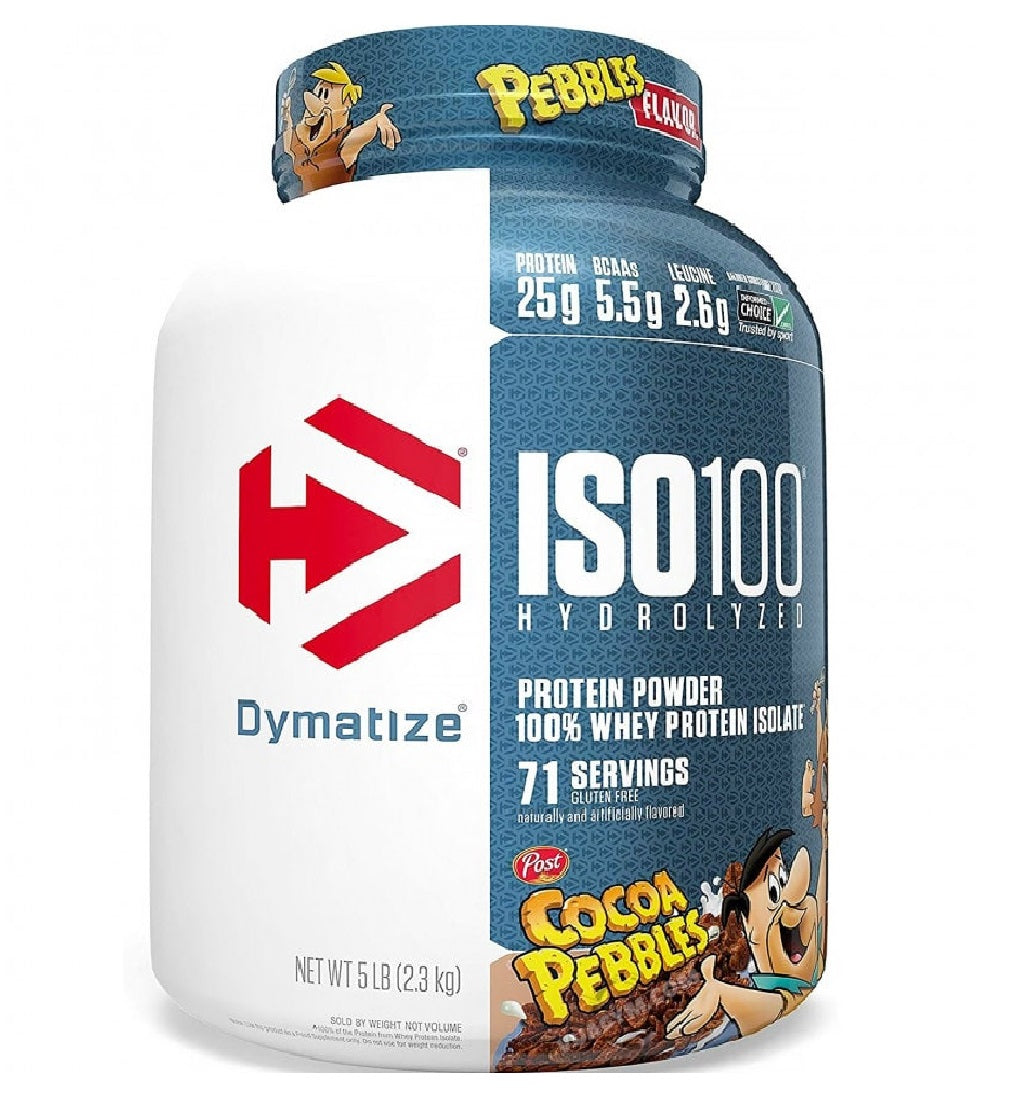 Dymatize Nutrition – Dym ISO 100 5 lb Cocoa Pebbles – Proteínas – Sab
