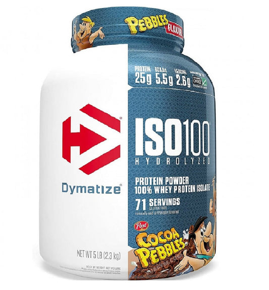 Dymatize Nutrition – Dym ISO 100 5 lb Cocoa Pebbles – Proteínas – Sab