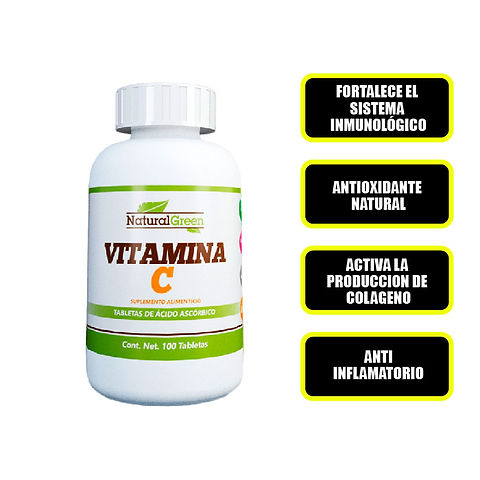 Bhp – Ng Vitamina C 100 Tabletas + Citrato De Magnecio 20 Cápsulas – Vitam