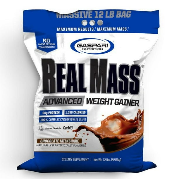 Gaspari Nutrition Real Mass Advanced 12 Lbs Chocolate