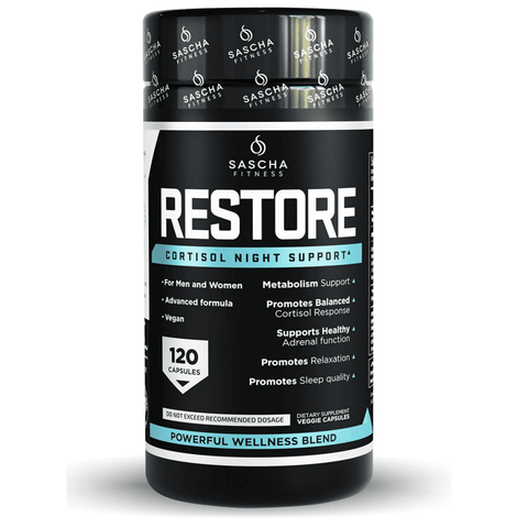 Sascha Fitness Restore 120 Cápsulas Nuevo