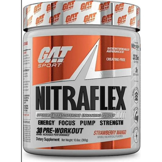 Gat Sport Nitraflex Advanced Formula 30 Serv Strawberry Mango