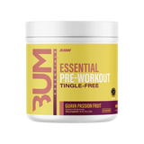 RAW Raw Cbum Essential Tingle Free Pre-workout 30 Servicios Guava Passion Fruit Nuevo
