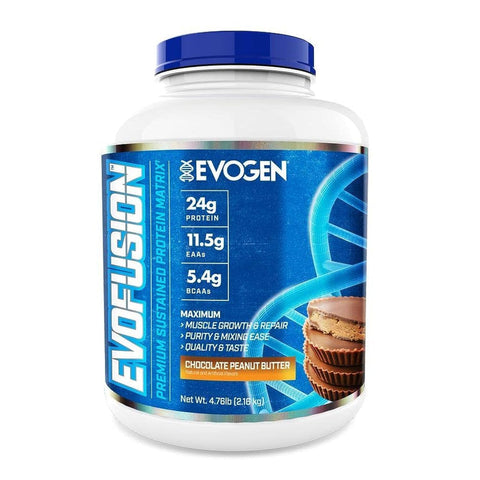EVOGEN NUTRITION Evogen Nutrition Evo Evofusion 4.12 Lbs Chocolate Peanut Butter