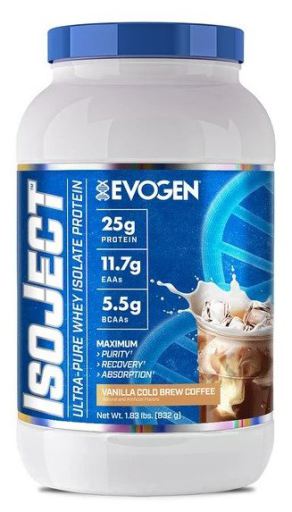 EVOGEN NUTRITION Evogen Nutrition Evo Isoject 1.83 Lbs Vainilla Cold Brew Coffee