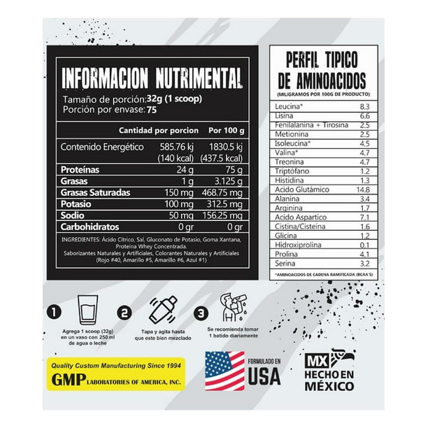 43 Suplements Zero Protein Fresa 5.29 Lbs