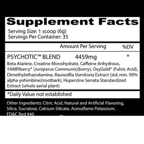 INS INSANE PSYCHOTIC 35 SERV APPLE