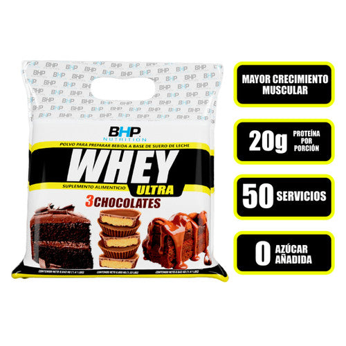 Bhp Whey Ultra Bag 4.2 Lbs 3 Chocolates