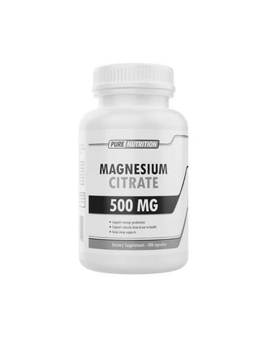 Pn Magnesium Citrate 500 Mg 100 Cápsulas