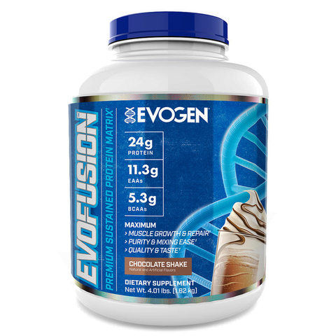 EVOGEN NUTRITION Evogen Nutrition Evo Evofusion 4.01 Lbs Chocolate Shake