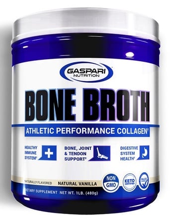 Gaspari Nutrition Gn Bone Broth Athletic Collagen 30 Servicios Vainilla
