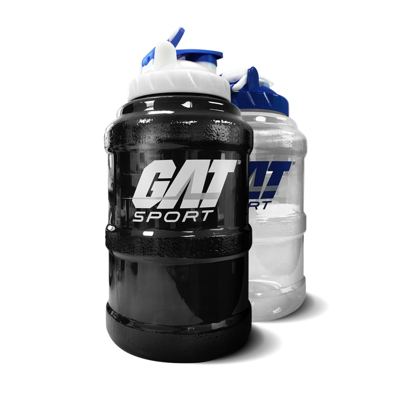 GAT SPORT Gat Sport Ga Water Jug 2.5l Blue With Logo White/silver