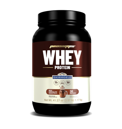 Prosupps Whey Protein Ghirardelli 2.57 Lbs Rich Chocolate