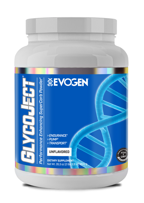 EVOGEN NUTRITION Evogen Nutrition Evo Glycoject 37 Servicios Blue Raspberry Blast Nuevo