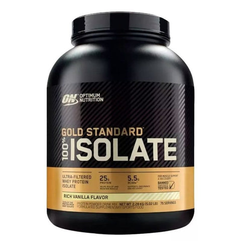 Optimum Nutrition Gold Std Isolate 5 Lbs Vainilla