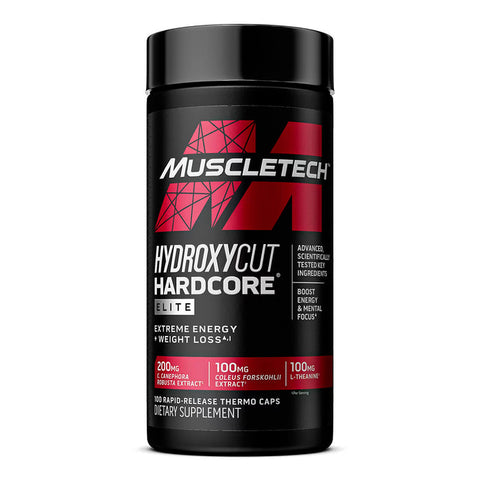 Muscletech Hydroxycut Hardcore Elite 100 Cápsulas