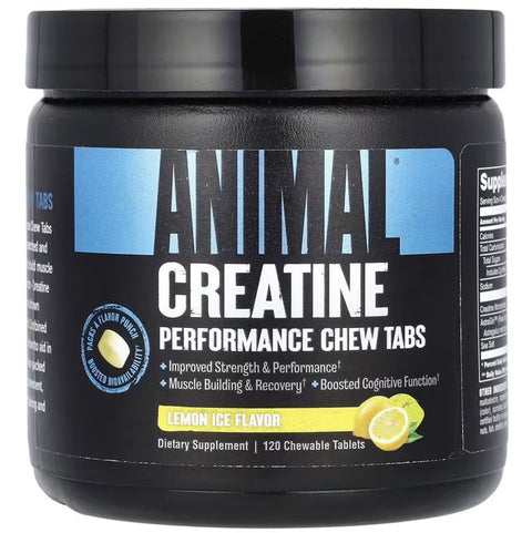 UNIVERSAL NUTRITION Universal Nutrition Universal Animal Chews Creatine 120 Tablets Lemon Ice