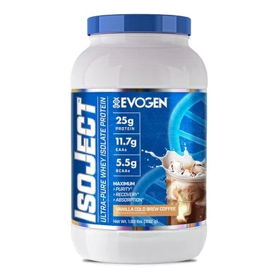 Evogen Nutrition – Evo Isoject 1.83 lb Vainilla Cold Brew Coffee – Pr