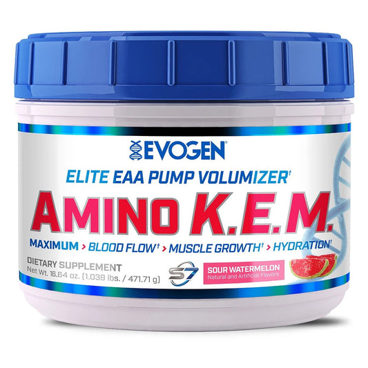 Evogen Nutrition Amino K.E.M. Eaa 30 Serv Sour Watermelon