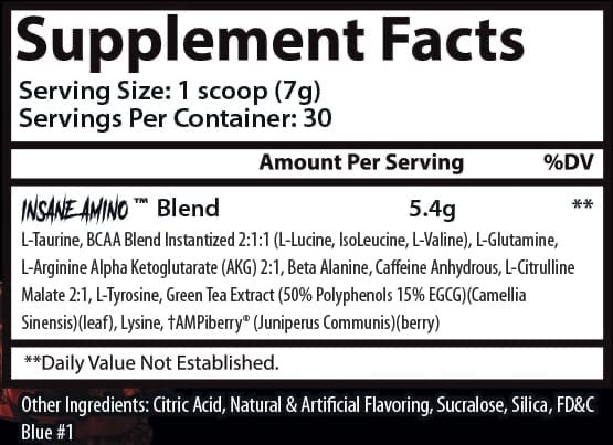 INS HELLBOY AMINO (30 SERV) FRUIT PUNCH