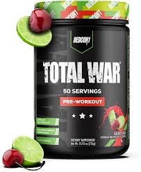 Redcon1 Total War Pre-Work 50 Serv Cherry Lime